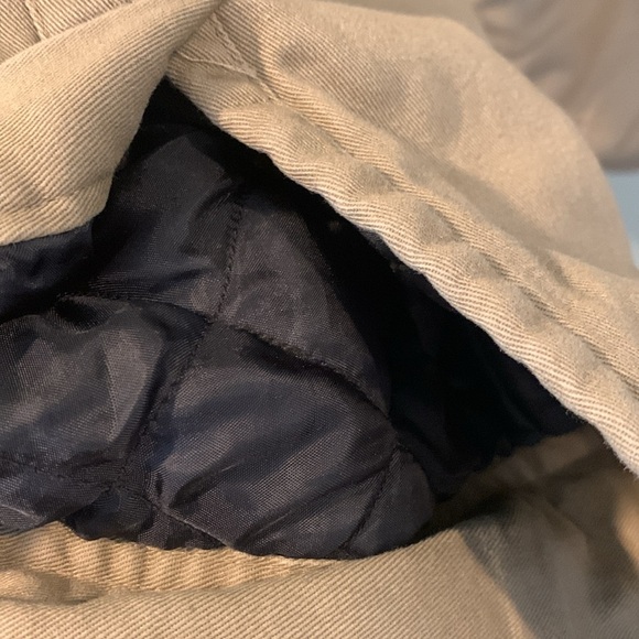 Coleman Thick Sherpa Fleece Lined Khaki Twill Cotton Utility Jacket Men’s Medium - Picture 5 of 10